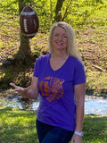 Half Football Half Tiger Tshirt