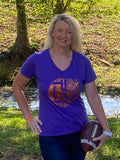 Half Football Half Tiger Tshirt