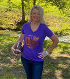 Half Football Half Tiger Tshirt