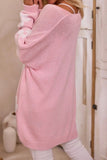 Pink Floral Cardigan