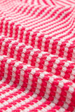 Rose Stripe Long Sleeve Top