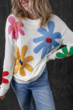 Floral Crewneck Sweater