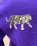 Purple Tiger Sweater