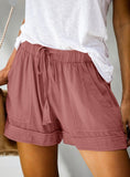 Weekender Shorts in Black, Blue and Rose